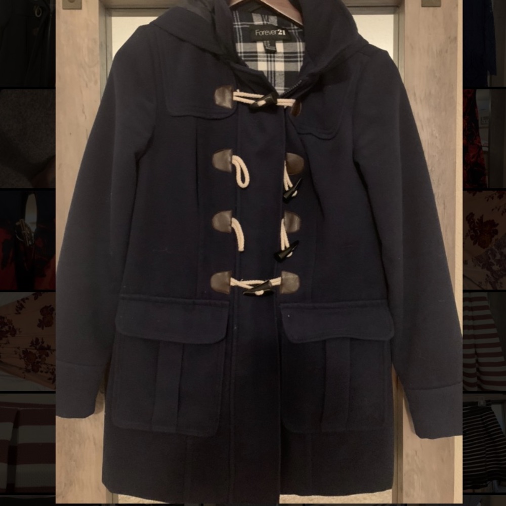 Navy blue Pea coat